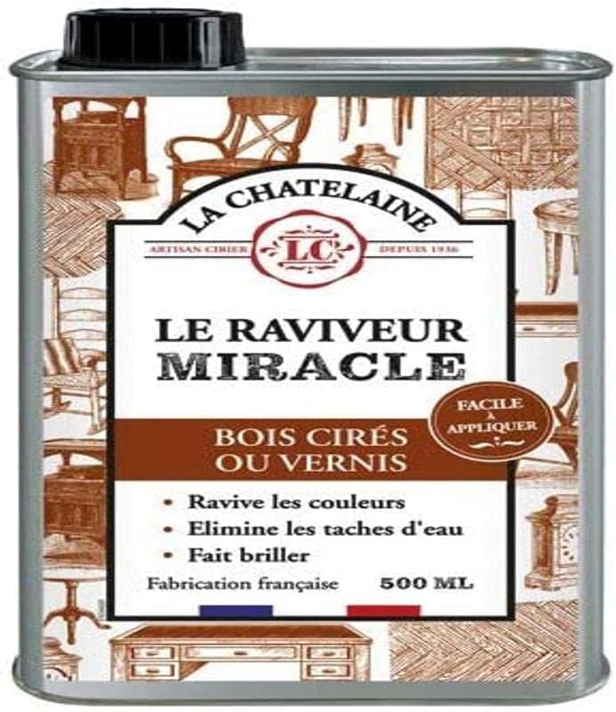 Test La Chatelaine Raviveur Miracle Bois Vernis ou Cirés