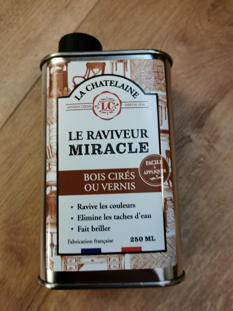 test et avis La Chatelaine Raviveur Miracle Bois Vernis ou Cirés